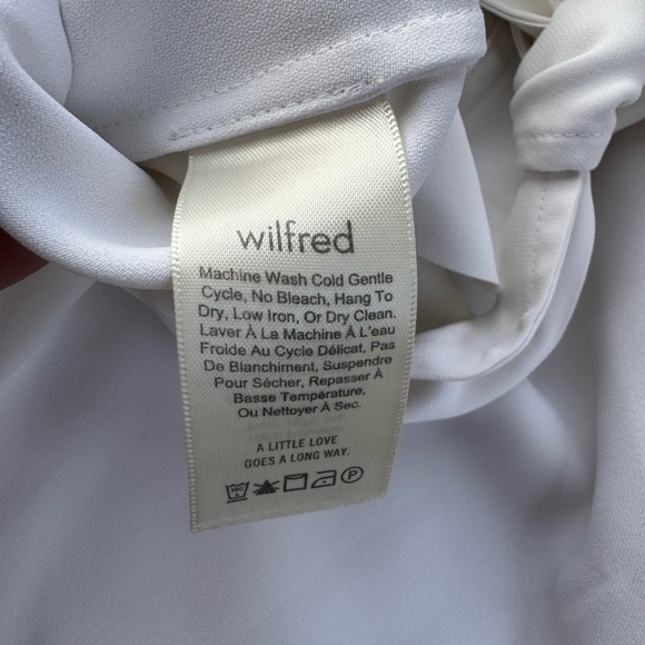 Wilfred Ivory Long Sleeve Blouse - Picture 9 of 10